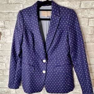 Women’s Banana Republic Blazer size 0 78% cotton extra button included, NWOT